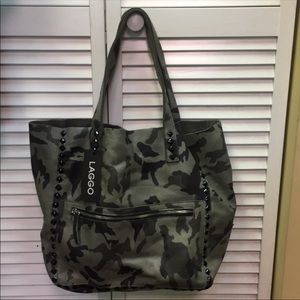 Laggo olive camp tote